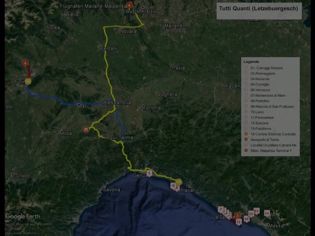 Torino - Genova - Cinque Terre- Portofino 18-25 maggio 2018